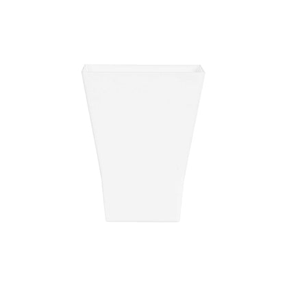 Mini Serve 2 oz Square White Plastic Bonito Cup - 1 3/4" x 1 3/4" x 2 1/4" - 100 count box