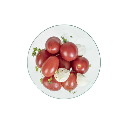 Mini Serve 7 oz Round Seagreen Plastic Incline Bowl - 4 1/4" x 4 1/4" x 2 3/4" - 20 count box