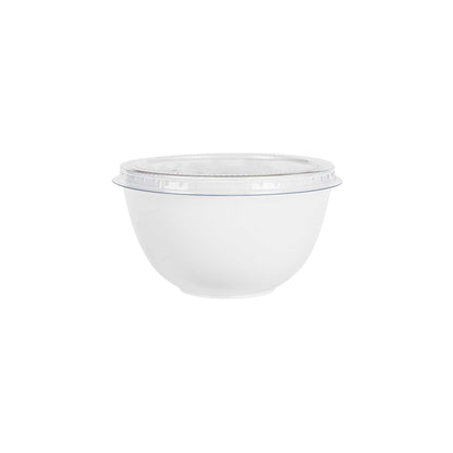 Mini Serve Round Clear Plastic Lid - Fits Bodega / Parfait / Cylindro Cup - 100 count box