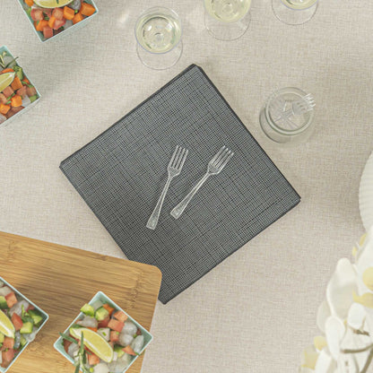 Mini Serve Clear Plastic Mini Fork - 4" - 500 count box