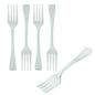 Mini Serve Seagreen Plastic Mini Fork - 4" - 100 count box