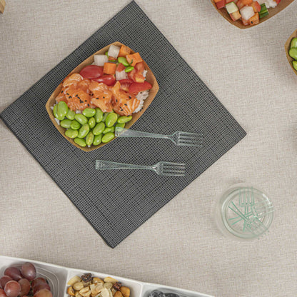 Mini Serve Seagreen Plastic Mini Fork - 4" - 500 count box