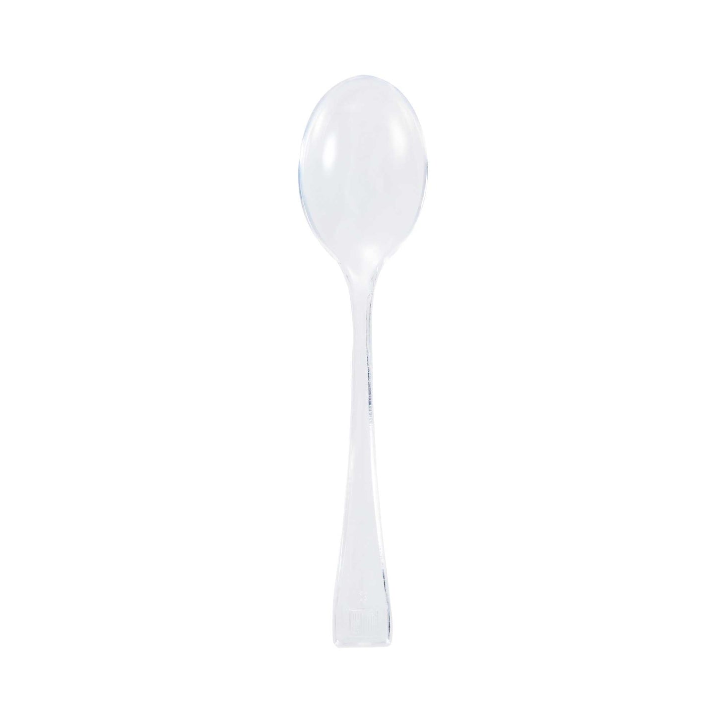 Mini Serve Clear Plastic Mini Spoon - 4" - 100 count box