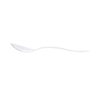 Mini Serve Clear Plastic Mini Spoon - 4" - 100 count box