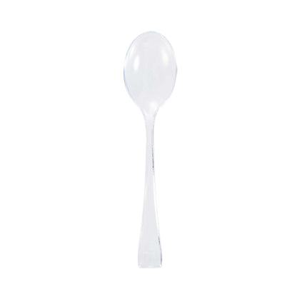 Mini Serve Clear Plastic Mini Spoon - 4" - 500 count box