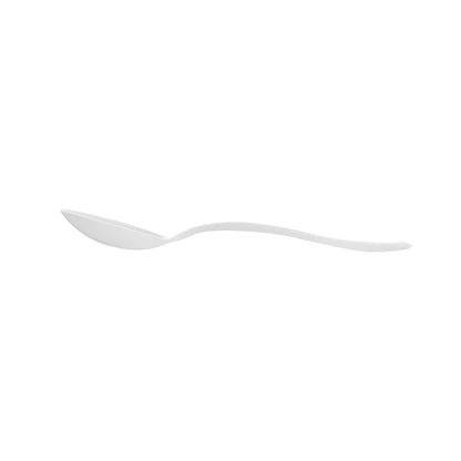 Mini Serve White Plastic Mini Spoon - 4" - 100 count box