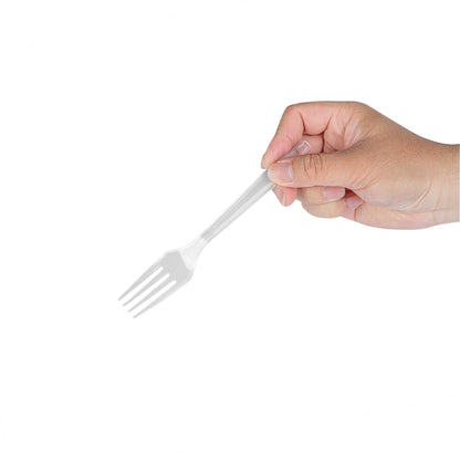 Chef 101 Clear Plastic Fork - 7" x 1" x 1/2" - 250 count box