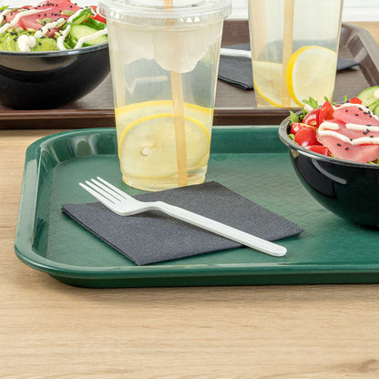 Basic Nature White PLA Plastic Fork - Compostable - 6 1/2" - 250 count box