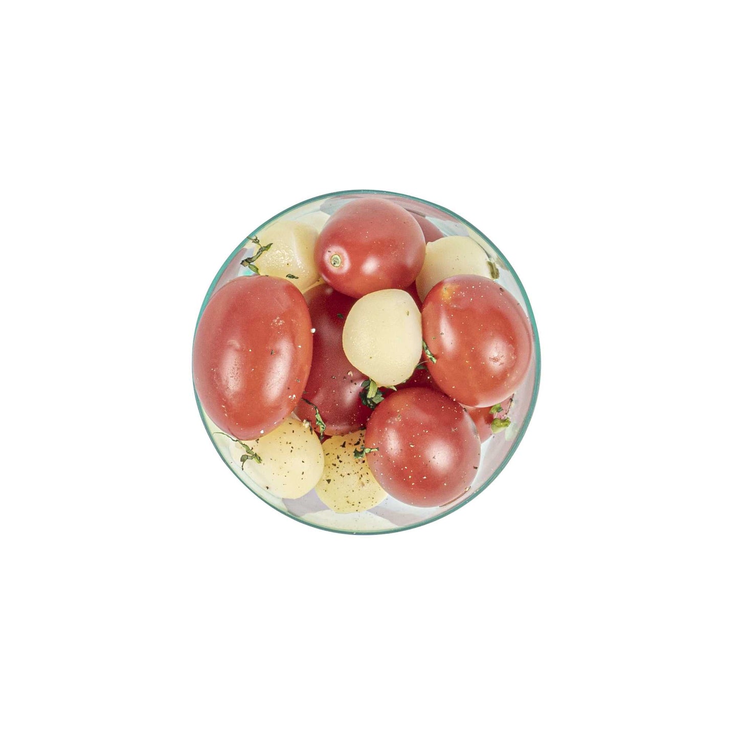Mini Serve 6 oz Round Seagreen Plastic Cylindro Cup - 2 1/4" x 2 1/4" x 3" - 100 count box