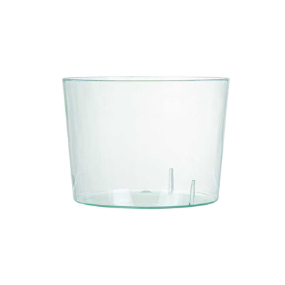 Mini Serve 6 oz Round Seagreen Plastic Cylindro Cup - 2 1/4" x 2 1/4" x 3" - 100 count box