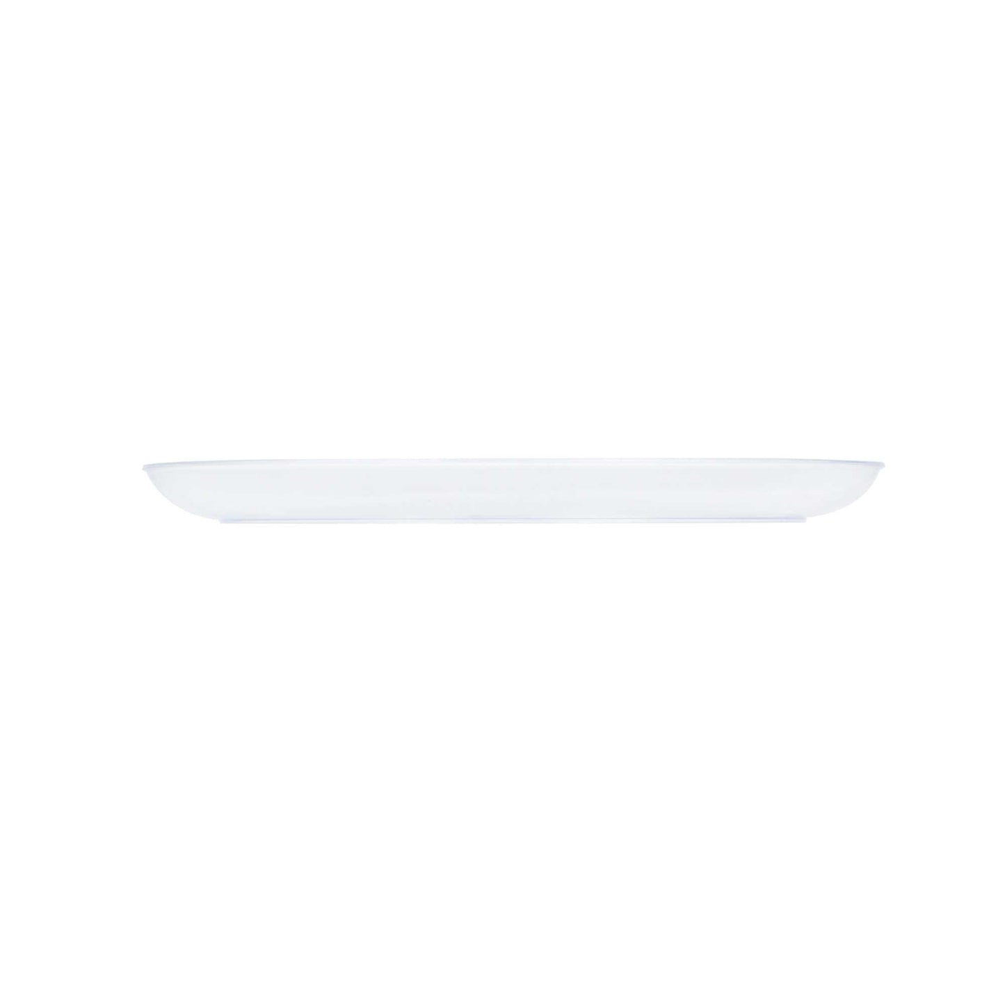 Maxi Serve Round Clear Plastic Medium Elegant Plate - 7" x 7" - 100 count box