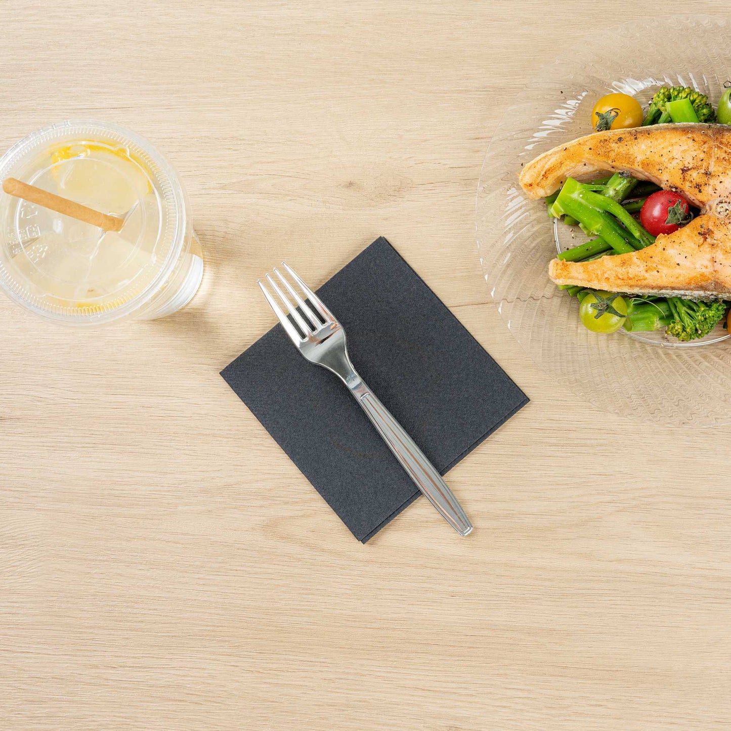 Argento Silver Plastic Fork - 7" - 250 count box