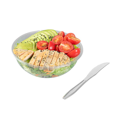Argento Silver Plastic Knife - 7 3/4" - 250 count box