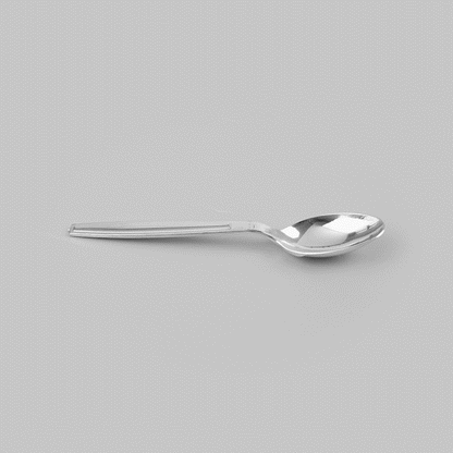 Argento Silver Plastic Spoon - 7" - 250 count box