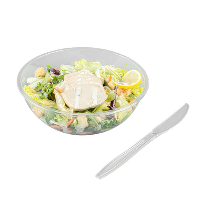 Moderna Clear Plastic Knife - 7 1/4" - 250 count box