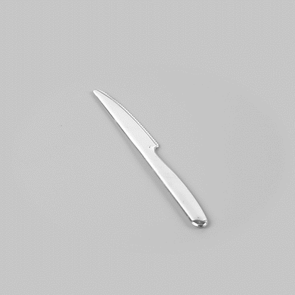 Moderna Silver Plastic Knife - 7 1/4" - 250 count box