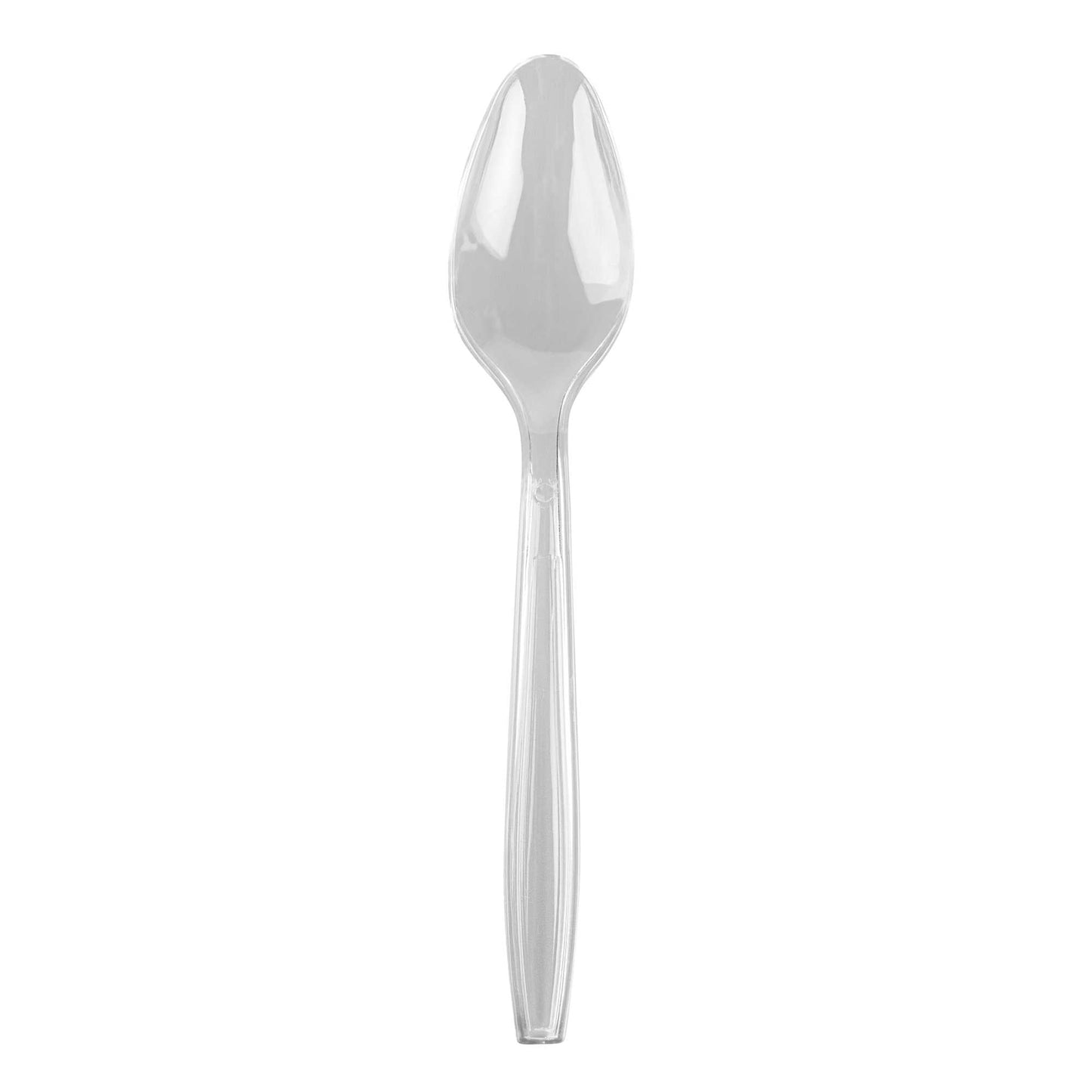 Moderna Clear Plastic Spoon - 7 1/4" - 250 count box