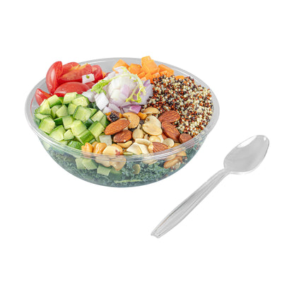Moderna Clear Plastic Spoon - 7 1/4" - 250 count box