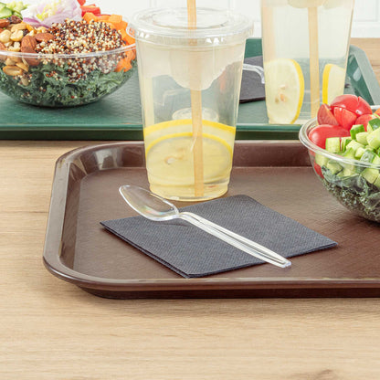 Moderna Clear Plastic Spoon - 7 1/4" - 250 count box