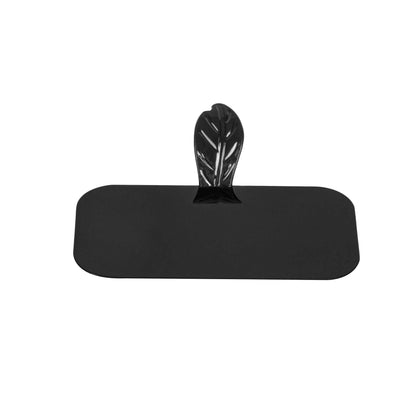 Pastry Tek Rectangle Black Plastic Pastry Pallet - 4" x 2 1/4" x 1" - 25 count box