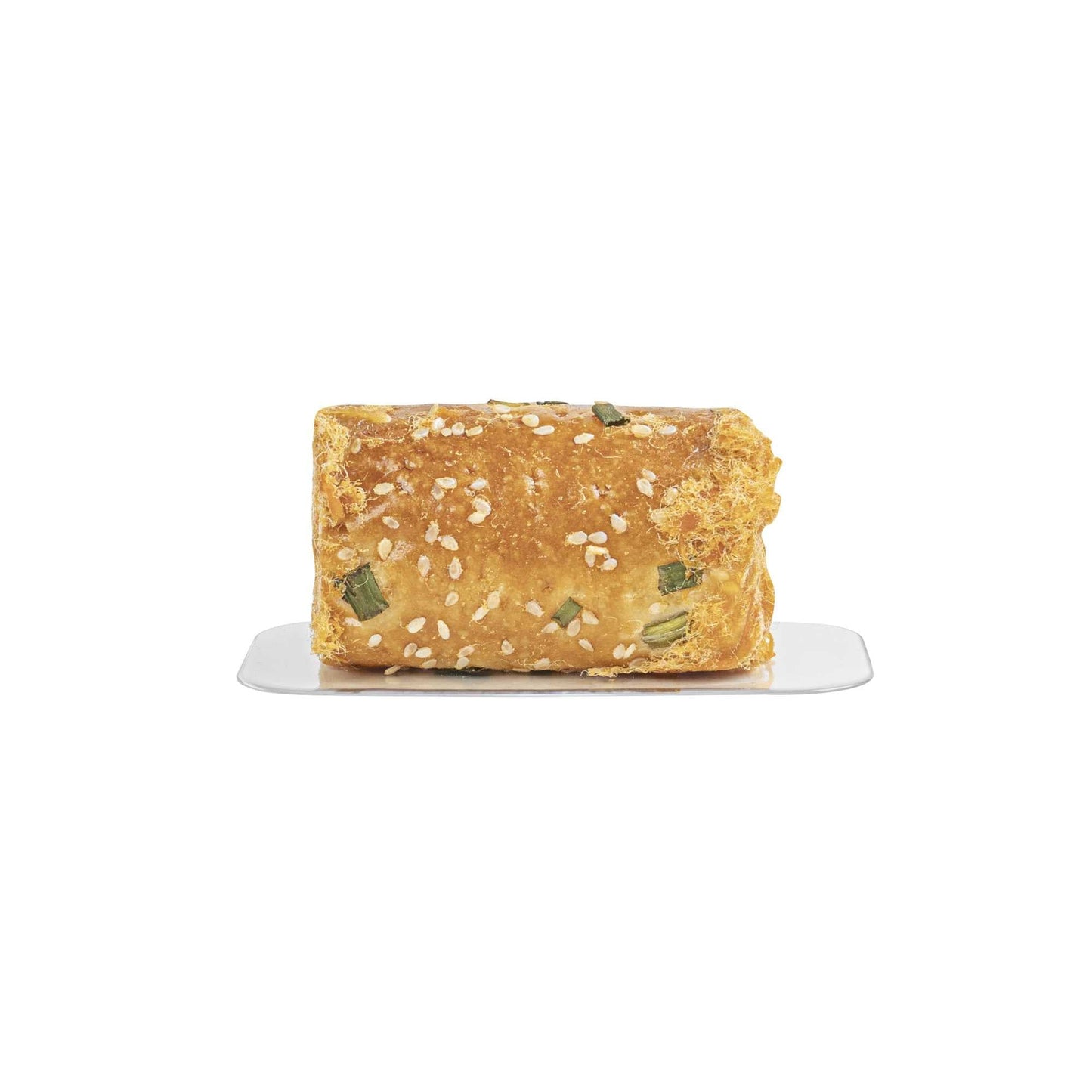 Pastry Tek Rectangle Clear Plastic Pastry Pallet - 4" x 2 1/4" x 1" - 100 count box