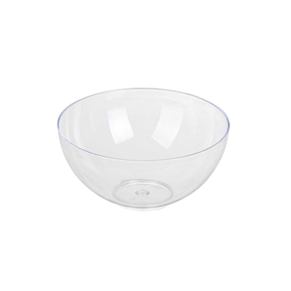 Mini Serve 3 oz Round Clear Plastic Balloon Bowl - 2 1/2" x 2 1/2" x 2 1/2" - 100 count box