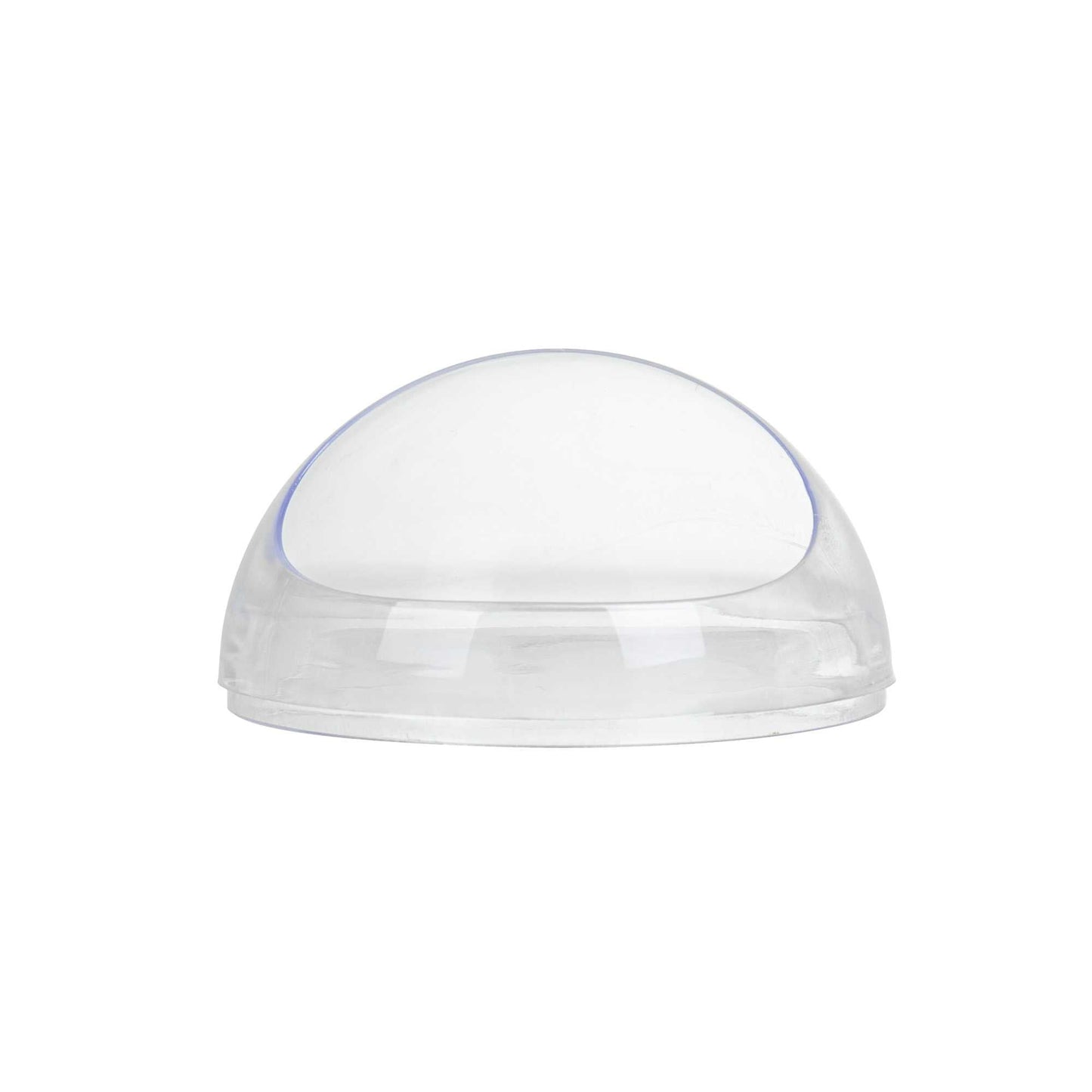 Mini Serve 3 oz Round Clear Plastic Balloon Bowl - 2 1/2" x 2 1/2" x 2 1/2" - 100 count box