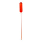 Gastro Science 5 mL Balloon Clear Plastic Pipette - Food-Grade - 6" - 500 count box