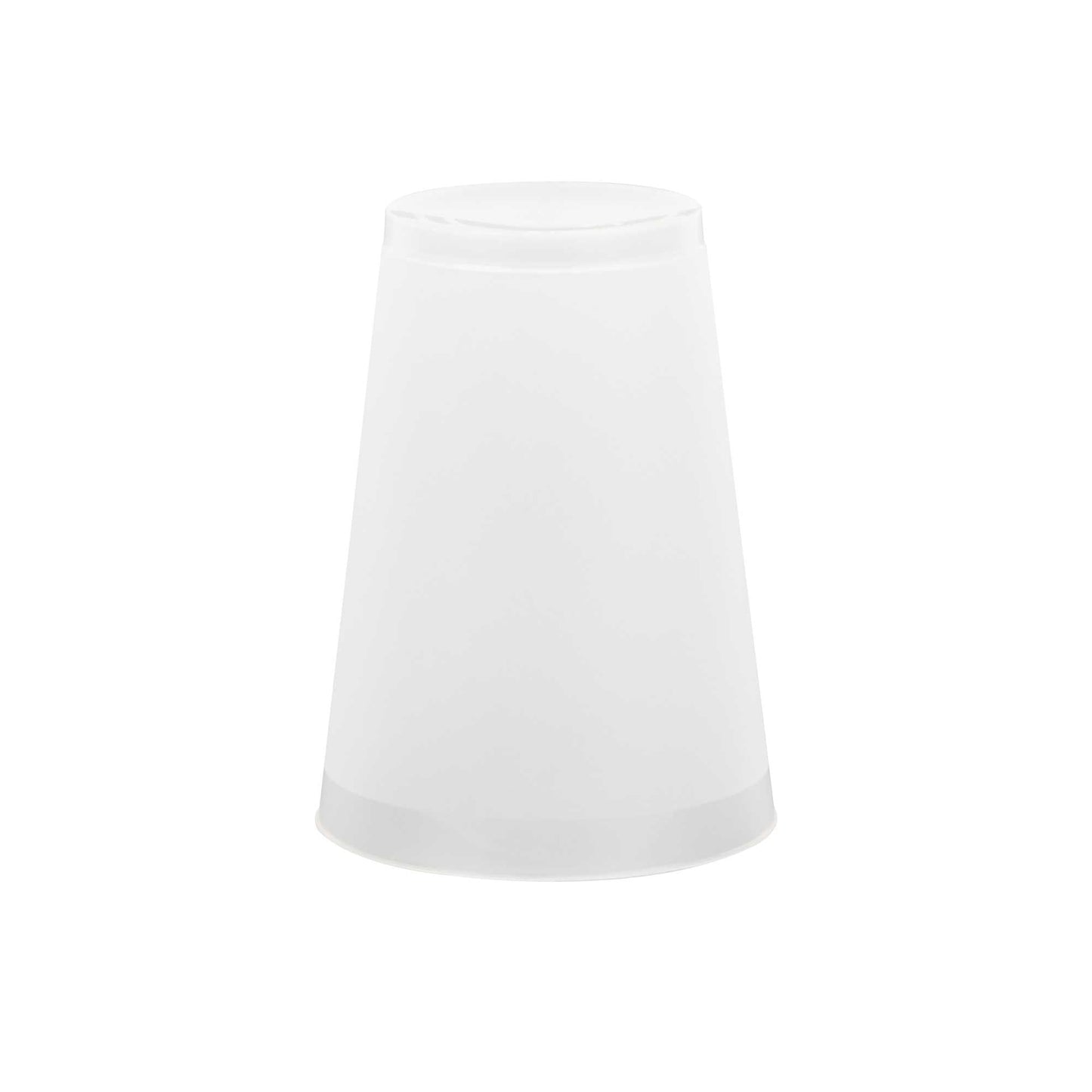Flexi Grip 12 oz Round Frosted Plastic Cup - 3 1/4" x 3 1/4" x 4 1/4" - 25 count box