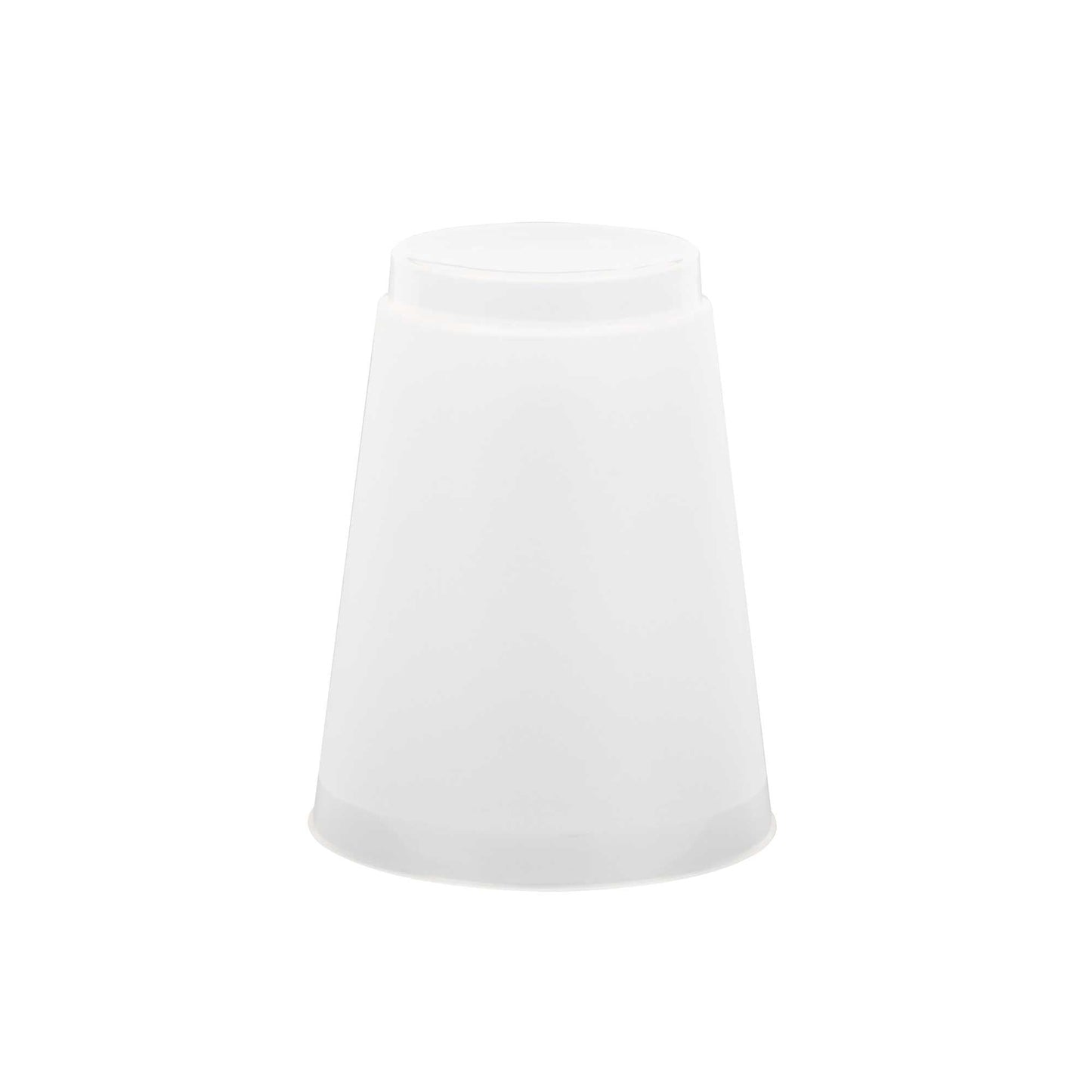 Flexi Grip 16 oz Round Frosted Plastic Cup - 3 1/2" x 3 1/2" x 4 1/2" - 500 count box