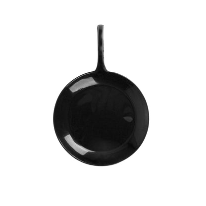 Mini Serve Fish Black Plastic Tasting Plate - 3 3/4" x 2 1/2" x 1" - 100 count box