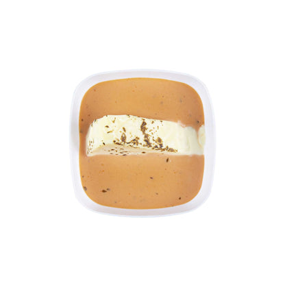 Mini Serve 4 oz Square White Plastic Bellissima Tasting Cup - 2 1/2" x 2 1/2" x 2 1/4" - 100 count box