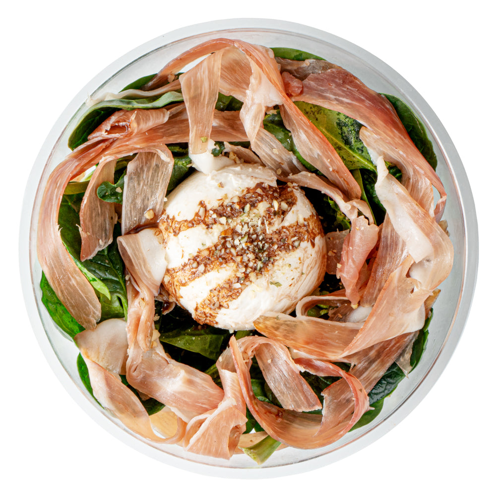 Maxi Serve 18 oz Round Clear Plastic Salad Bowl - 6" x 6" x 2 1/2" - 200 count box