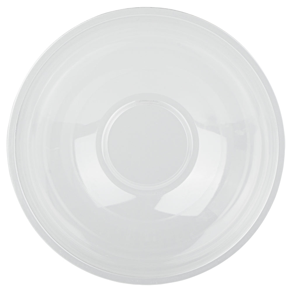 Maxi Serve 18 oz Round Clear Plastic Salad Bowl - 6" x 6" x 2 1/2" - 200 count box