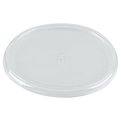 Maxi Serve Round Clear Plastic Lid - Fits 18 oz Salad Bowl - 200 count box