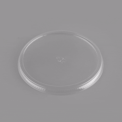 Maxi Serve Round Clear Plastic Lid - Fits 18 oz Salad Bowl - 200 count box