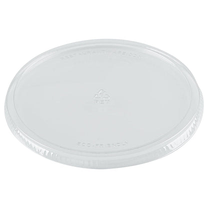 Maxi Serve Round Clear Plastic Lid - Fits 21 oz Salad Bowl - 200 count box