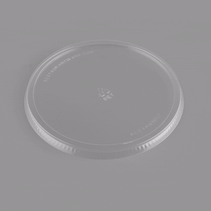 Maxi Serve Round Clear Plastic Lid - Fits 21 oz Salad Bowl - 200 count box