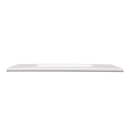 Voga Rectangle White Melamine Tray - 16 1/2" x 13 1/2" x 1/2" - 2 count box