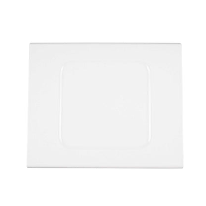 Voga Rectangle White Melamine Tray - 16 1/2" x 13 1/2" x 1/2" - 2 count box