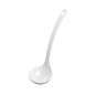 Voga 3 oz White Melamine Ladle - 10 1/2" x 2 1/4" x 2 1/4" - 10 count box