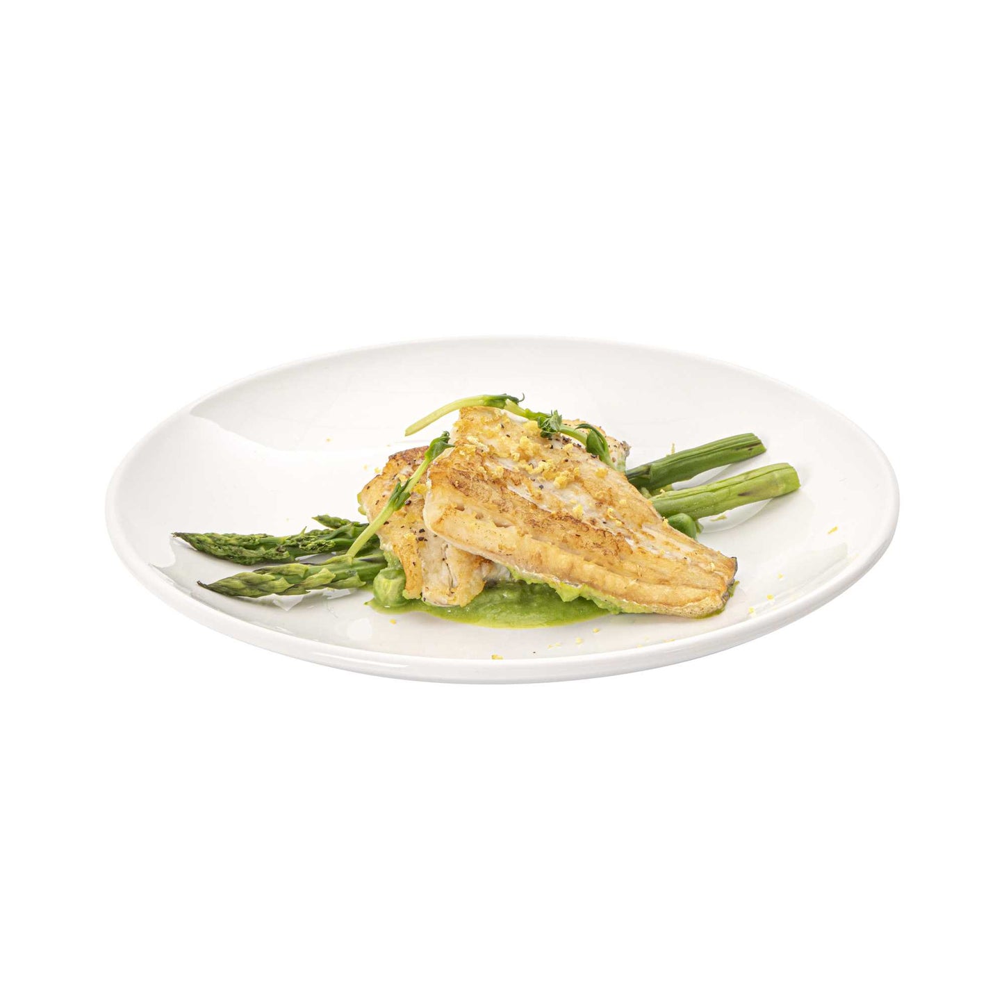 Voga Round White Melamine Medium Plate - Classic, Rimless - 8" x 8" x 1" - 10 count box
