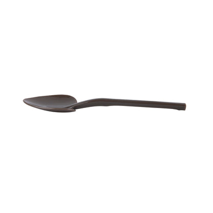 Coppetta Fashion Gray Plastic Love Shovel Spoon - 3 1/2" x 1 1/4" - 500 count box