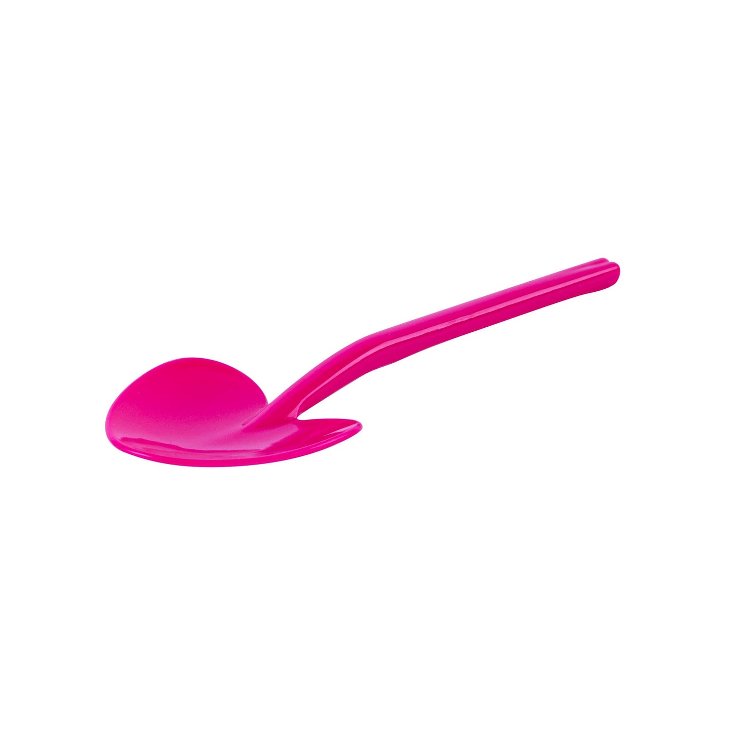 Coppetta Magenta Plastic Love Shovel Spoon - 3 1/2" x 1 1/4" - 500 count box