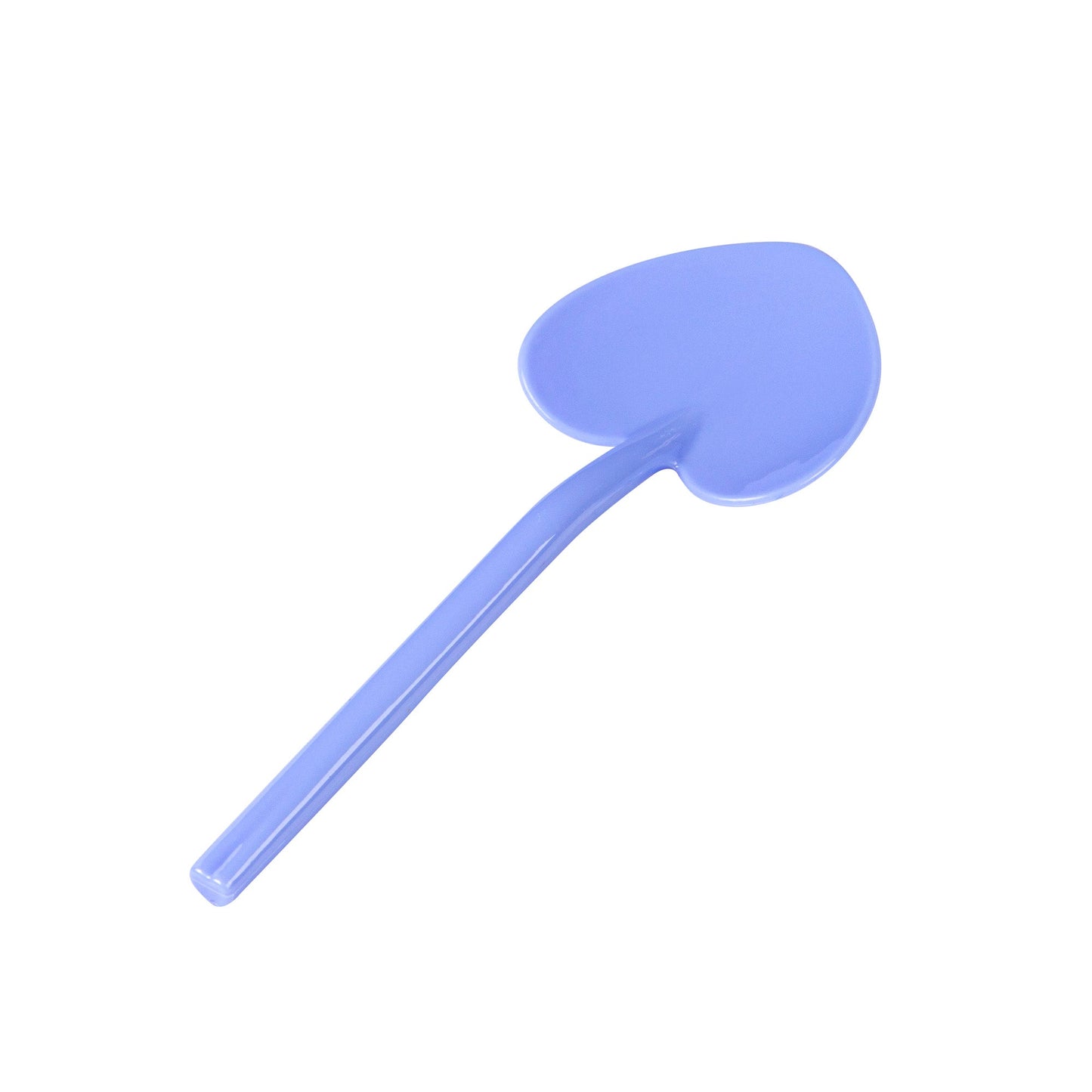 Coppetta Periwinkle Plastic Love Shovel Spoon - 3 1/2" x 1 1/4" - 500 count box