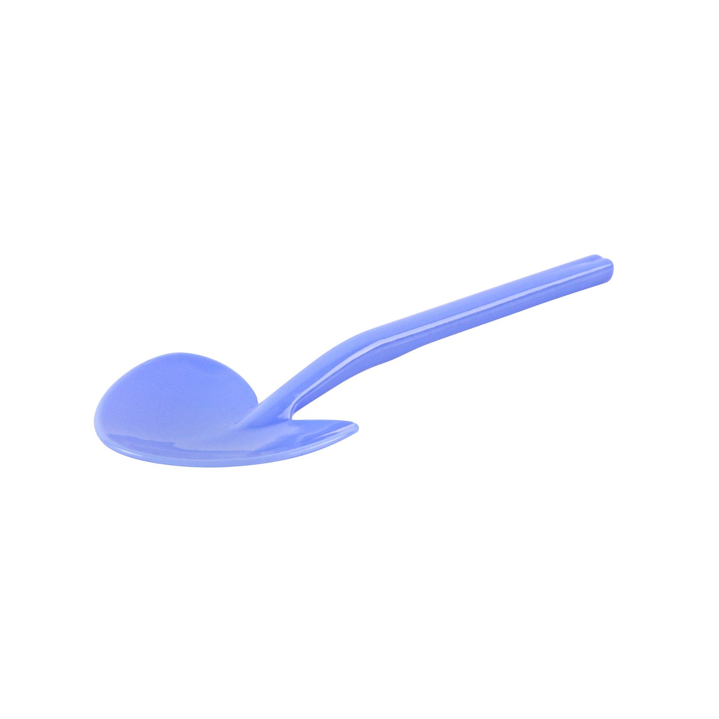 Coppetta Periwinkle Plastic Love Shovel Spoon - 3 1/2" x 1 1/4" - 500 count box