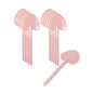 Coppetta Coral Plastic Love Shovel Spoon - 3 1/2" x 1 1/4" - 100 count box