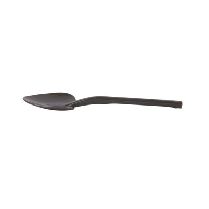 Coppetta Fashion Gray Plastic Love Shovel Spoon - 3 1/2" x 1 1/4" - 100 count box