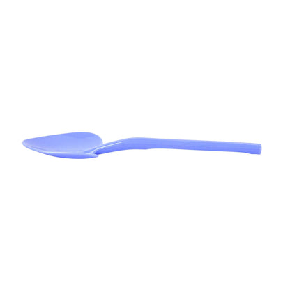 Coppetta Periwinkle Plastic Love Shovel Spoon - 3 1/2" x 1 1/4" - 100 count box