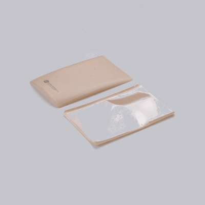 Bag Tek Kraft Plastic Small Sandwich and Snack Bag - Heat Sealable - 8 1/4" x 5 1/4" - 100 count box